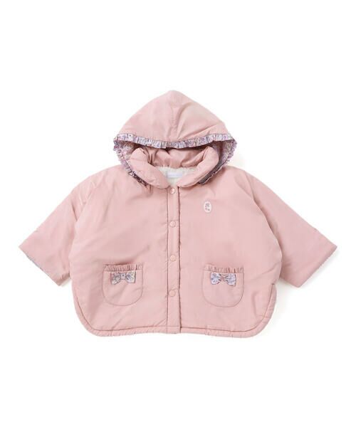 fillot de bebe reduction / フィヨ デュ ベベ ルダクティオン ベビー・キッズウエア | 【 撥水加工 】【お揃い】タフタリバティタナローン(Patchwork Classics)マント(70~90cm) | 詳細1