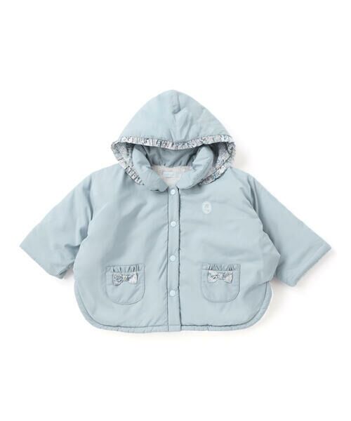 fillot de bebe reduction / フィヨ デュ ベベ ルダクティオン ベビー・キッズウエア | 【 撥水加工 】【お揃い】タフタリバティタナローン(Patchwork Classics)マント(70~90cm) | 詳細16