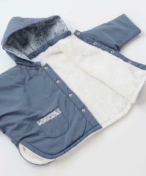 fillot de bebe reduction / フィヨ デュ ベベ ルダクティオン その他トップス | 【 撥水加工 】【お揃い】タフタリバティタナローン(Adelajda)マント(70~90cm) | 詳細14