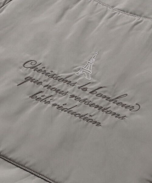 fillot de bebe reduction / フィヨ デュ ベベ ルダクティオン ベビー・キッズウエア | 【 撥水加工 】タフタ3wayマルチマント(60~90cm) | 詳細12