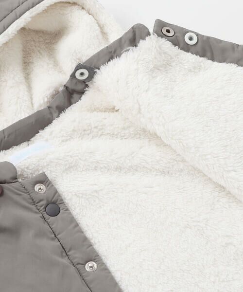 fillot de bebe reduction / フィヨ デュ ベベ ルダクティオン ベビー・キッズウエア | 【 撥水加工 】タフタ3wayマルチマント(60~90cm) | 詳細15