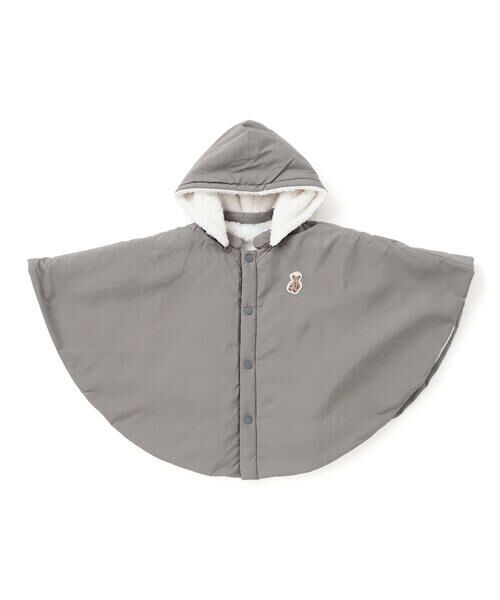 fillot de bebe reduction / フィヨ デュ ベベ ルダクティオン ベビー・キッズウエア | 【 撥水加工 】タフタ3wayマルチマント(60~90cm) | 詳細4