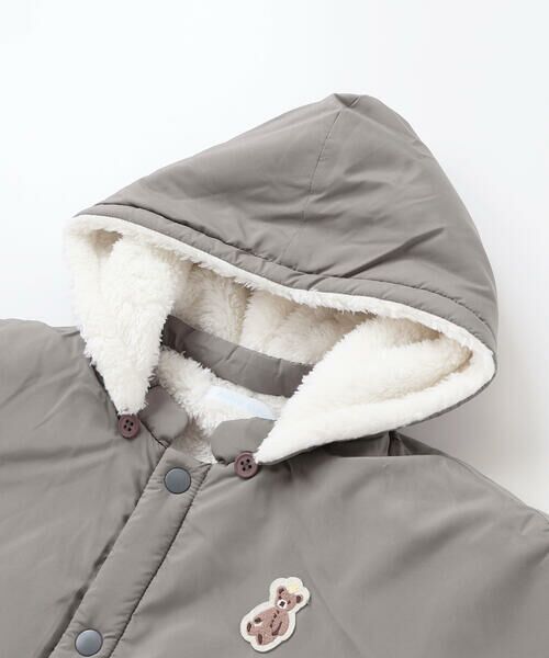 fillot de bebe reduction / フィヨ デュ ベベ ルダクティオン ベビー・キッズウエア | 【 撥水加工 】タフタ3wayマルチマント(60~90cm) | 詳細6