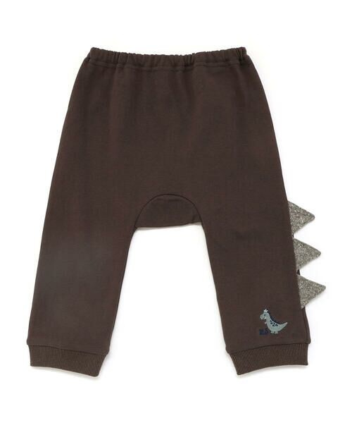 fillot de bebe reduction / フィヨ デュ ベベ ルダクティオン ベビー・キッズウエア | 裏毛キルト恐竜パンツ(70~90cm) | 詳細3