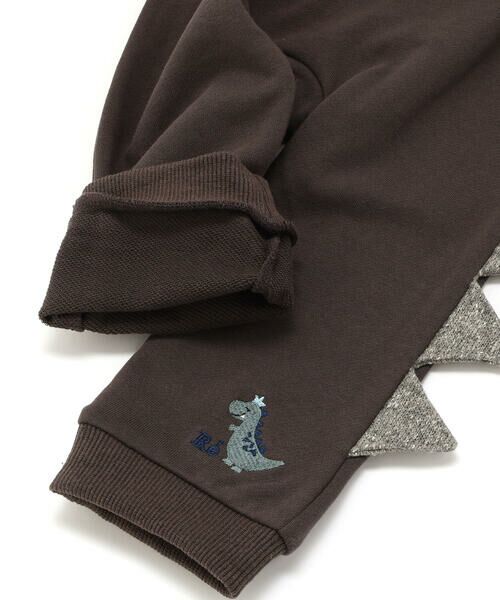 fillot de bebe reduction / フィヨ デュ ベベ ルダクティオン ベビー・キッズウエア | 裏毛キルト恐竜パンツ(70~90cm) | 詳細8