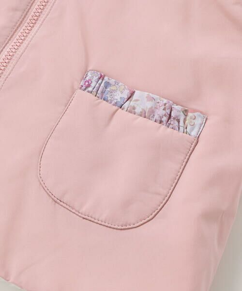 fillot de bebe reduction / フィヨ デュ ベベ ルダクティオン ベビー・キッズウエア | 【 撥水加工 】【お揃い】タフタリバティタナローン(Patchwork Classics)ベスト(60~90cm) | 詳細10