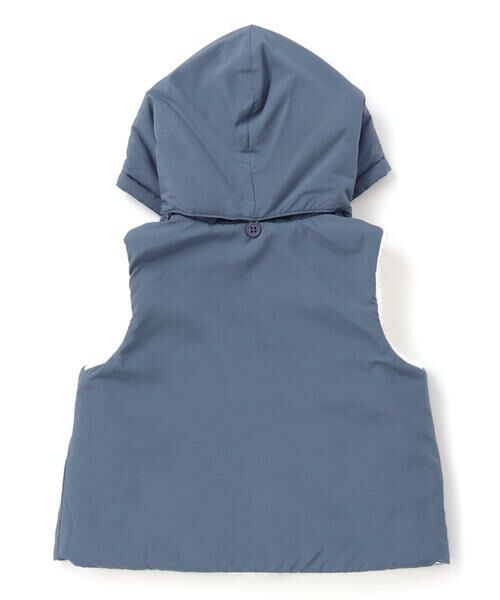 fillot de bebe reduction / フィヨ デュ ベベ ルダクティオン ベビー・キッズウエア | 【 撥水加工 】【お揃い】タフタリバティタナローン(Adelajda)ベスト(60~90cm) | 詳細3