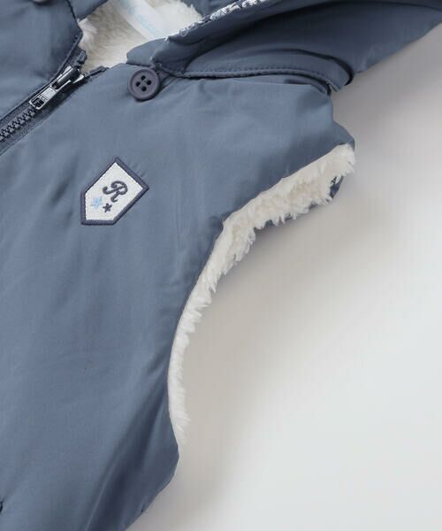 fillot de bebe reduction / フィヨ デュ ベベ ルダクティオン ベビー・キッズウエア | 【 撥水加工 】【お揃い】タフタリバティタナローン(Adelajda)ベスト(60~90cm) | 詳細8