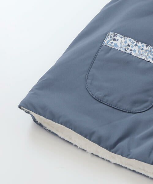 fillot de bebe reduction / フィヨ デュ ベベ ルダクティオン ベビー・キッズウエア | 【 撥水加工 】【お揃い】タフタリバティタナローン(Adelajda)ベスト(60~90cm) | 詳細9