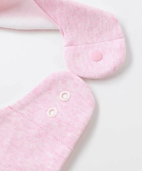 fillot de bebe reduction / フィヨ デュ ベベ ルダクティオン スタイ・ビブ | 【お揃い】ニット切り替えアニマルモチーフスタイ | 詳細3