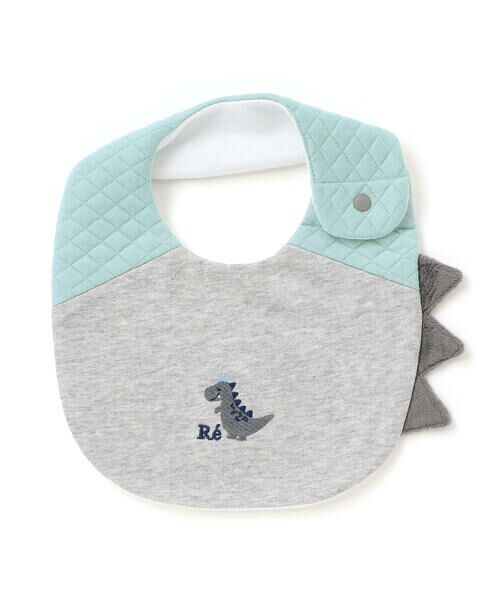 fillot de bebe reduction / フィヨ デュ ベベ ルダクティオン ベビー・キッズグッズ | 【お揃い】裏毛キルト恐竜スタイ | 詳細3