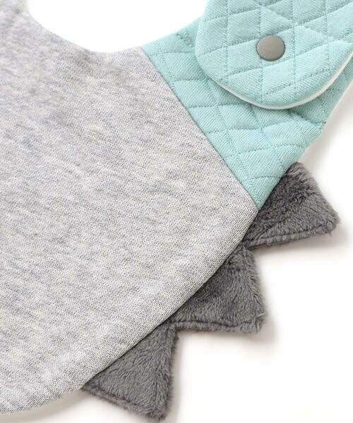 fillot de bebe reduction / フィヨ デュ ベベ ルダクティオン ベビー・キッズグッズ | 【お揃い】裏毛キルト恐竜スタイ | 詳細6