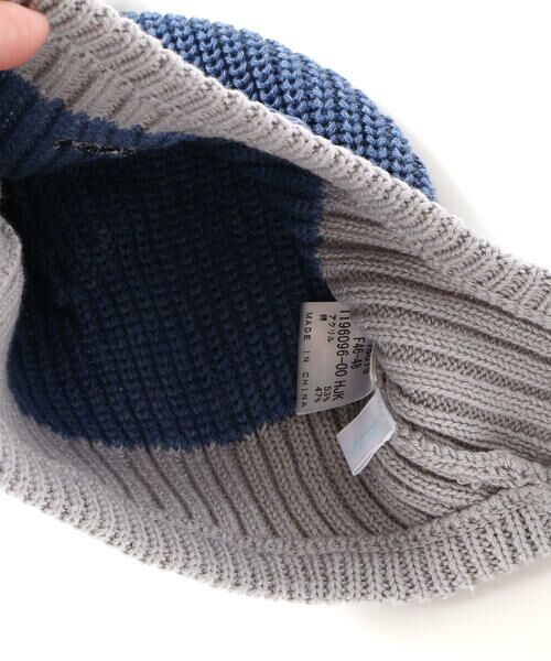 fillot de bebe reduction / フィヨ デュ ベベ ルダクティオン ベビー・キッズグッズ | 恐竜耳当て付きニット帽(46~48cm) | 詳細9