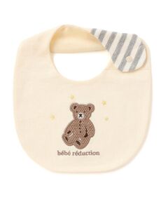 fillot de bebe reduction / フィヨ デュ ベベ ルダクティオン ベビー・キッズグッズ | 裏毛クマパッチ刺しゅうスタイ