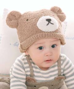 fillot de bebe reduction / フィヨ デュ ベベ ルダクティオン ベビー・キッズグッズ | クママシュマロニット帽(44~46cm)