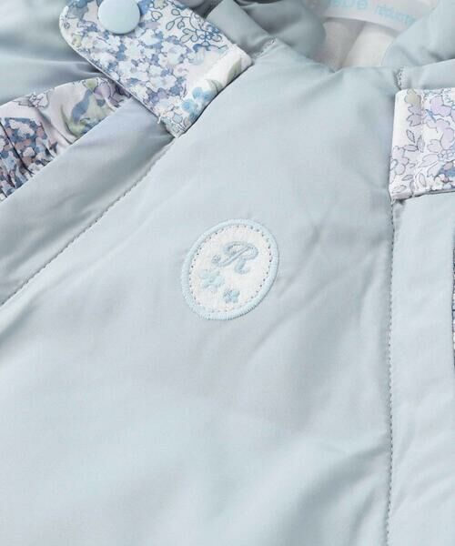 fillot de bebe reduction / フィヨ デュ ベベ ルダクティオン ベビー・キッズウエア | 【 撥水加工 】【お揃い】タフタリバティタナローン(Patchwork Classics)バギーオール(60~80cm) | 詳細10
