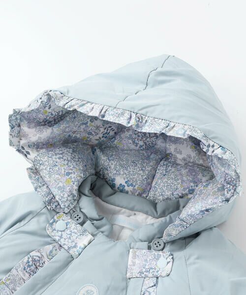 fillot de bebe reduction / フィヨ デュ ベベ ルダクティオン ベビー・キッズウエア | 【 撥水加工 】【お揃い】タフタリバティタナローン(Patchwork Classics)バギーオール(60~80cm) | 詳細6