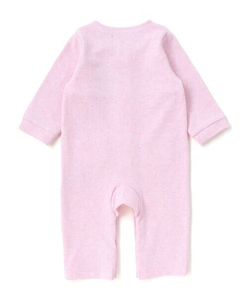fillot de bebe reduction / フィヨ デュ ベベ ルダクティオン ロンパース | 【お揃い】ニット切り替えアニマルモチーフカバーオール(70~80cm) | 詳細3