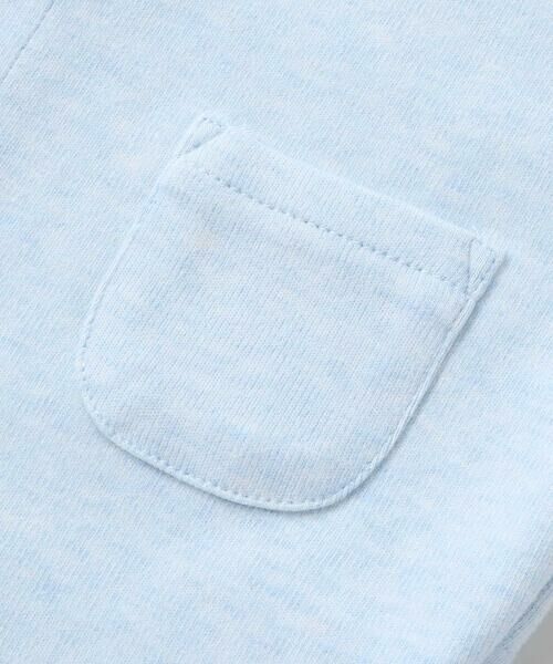 fillot de bebe reduction / フィヨ デュ ベベ ルダクティオン ロンパース | 【お揃い】ニット切り替えアニマルモチーフカバーオール(70~80cm) | 詳細11