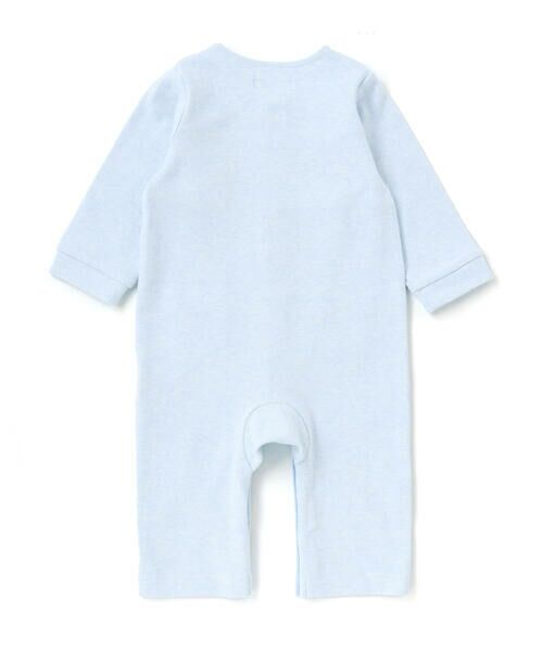 fillot de bebe reduction / フィヨ デュ ベベ ルダクティオン ロンパース | 【お揃い】ニット切り替えアニマルモチーフカバーオール(70~80cm) | 詳細7