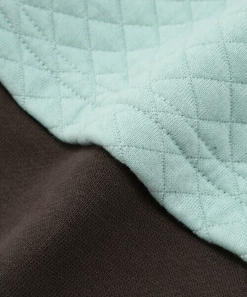 fillot de bebe reduction / フィヨ デュ ベベ ルダクティオン ロンパース | 【お揃い】キルト恐竜パッチ切り替えカバーオール(70~80cm) | 詳細14