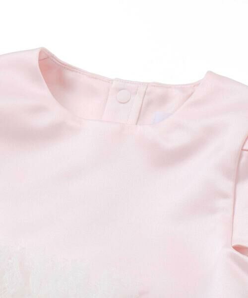 fillot de bebe reduction / フィヨ デュ ベベ ルダクティオン ベビー・キッズウエア | 【日本製】サテンチュールモチーフドレス(70~90cm) | 詳細5