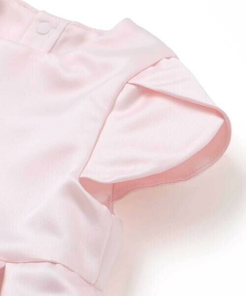 fillot de bebe reduction / フィヨ デュ ベベ ルダクティオン ベビー・キッズウエア | 【日本製】サテンチュールモチーフドレス(70~90cm) | 詳細6