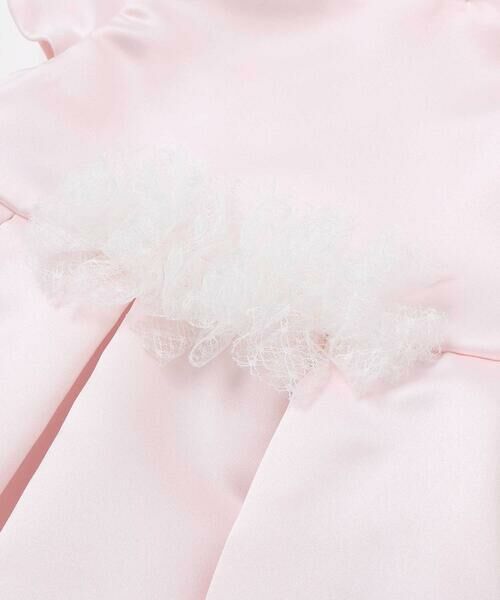fillot de bebe reduction / フィヨ デュ ベベ ルダクティオン ベビー・キッズウエア | 【日本製】サテンチュールモチーフドレス(70~90cm) | 詳細7