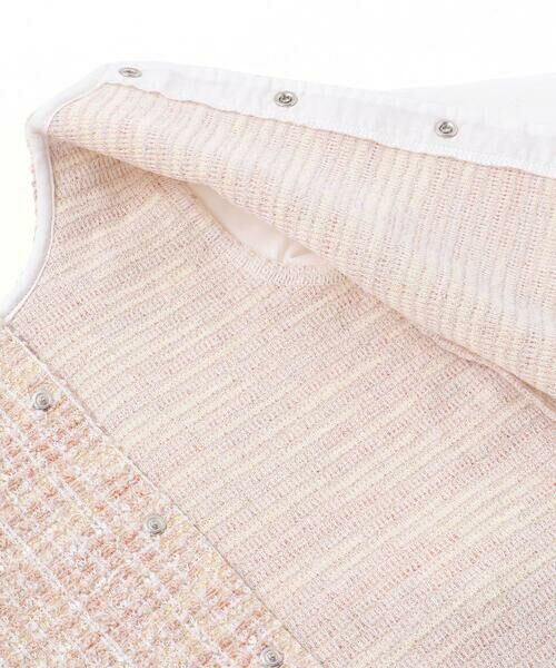 fillot de bebe reduction / フィヨ デュ ベベ ルダクティオン ベビー・キッズウエア | 【お揃い】ツイードジャガードワンピース(70~90cm) | 詳細11