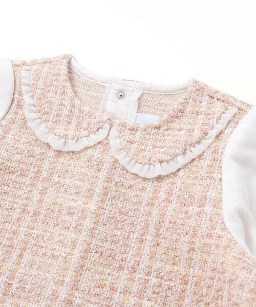 fillot de bebe reduction / フィヨ デュ ベベ ルダクティオン ベビー・キッズウエア | 【お揃い】ツイードジャガードワンピース(70~90cm) | 詳細6