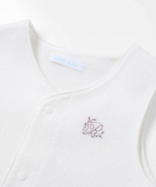 fillot de bebe reduction / フィヨ デュ ベベ ルダクティオン ベビー・キッズウエア | 【日本製】スモッキングカバーオール＆ベスト＆スタイセット(70~80cm) | 詳細14