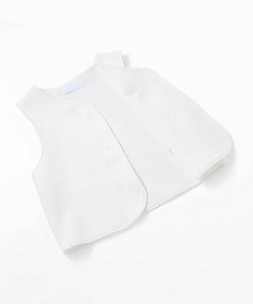 fillot de bebe reduction / フィヨ デュ ベベ ルダクティオン ベビー・キッズウエア | 【日本製】スモッキングカバーオール＆ベスト＆スタイセット(70~80cm) | 詳細15