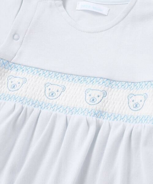 fillot de bebe reduction / フィヨ デュ ベベ ルダクティオン ベビー・キッズウエア | 【日本製】スモッキングカバーオール＆ベスト＆スタイセット(70~80cm) | 詳細28