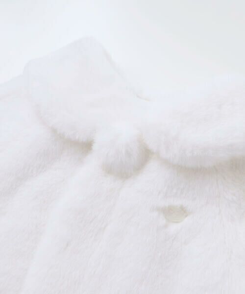 fillot de bebe reduction / フィヨ デュ ベベ ルダクティオン ベビー・キッズウエア | ファースカラップケープ(60~90cm) | 詳細5