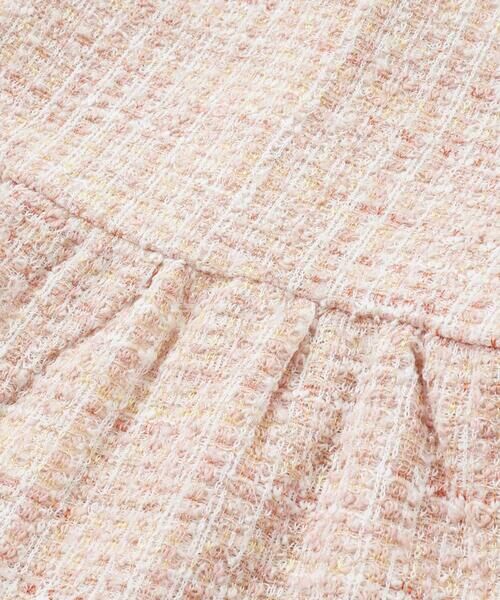 fillot de bebe reduction / フィヨ デュ ベベ ルダクティオン ロンパース | 【お揃い】ツイードジャガード白襟カバーオール(70~80cm) | 詳細6