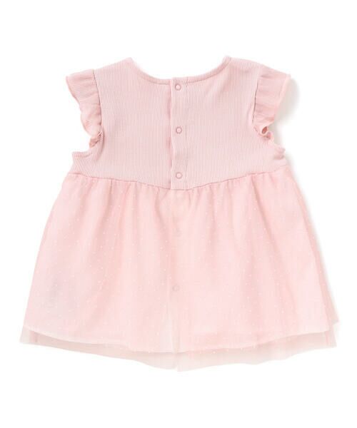 fillot de bebe reduction / フィヨ デュ ベベ ルダクティオン ベビー・キッズウエア | テレコドットラメチュールチュニック(70~90cm) | 詳細4