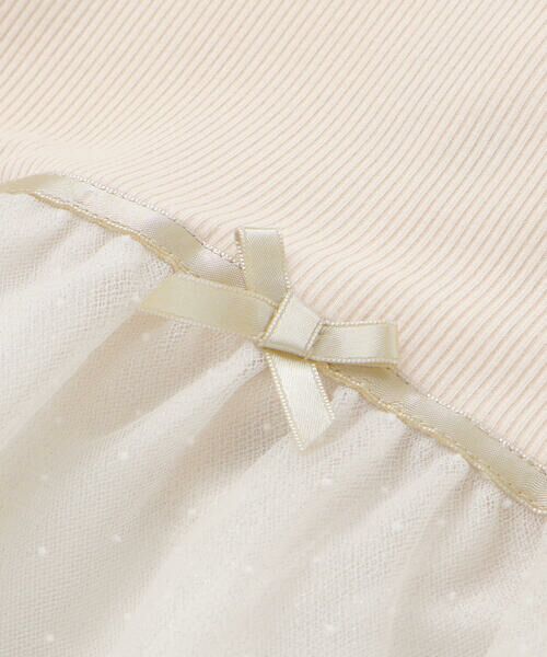 fillot de bebe reduction / フィヨ デュ ベベ ルダクティオン ベビー・キッズウエア | テレコドットラメチュールチュニック(70~90cm) | 詳細11