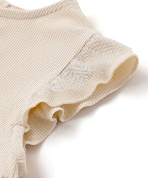 fillot de bebe reduction / フィヨ デュ ベベ ルダクティオン ベビー・キッズウエア | テレコドットラメチュールチュニック(70~90cm) | 詳細12