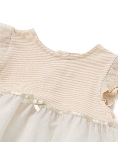 fillot de bebe reduction / フィヨ デュ ベベ ルダクティオン ベビー・キッズウエア | テレコドットラメチュールチュニック(70~90cm) | 詳細9