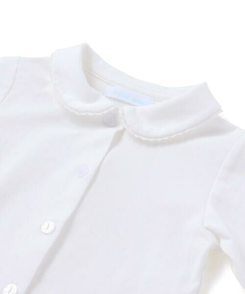 fillot de bebe reduction / フィヨ デュ ベベ ルダクティオン ベビー・キッズウエア | スムース丸襟ブラウス(70~90cm) | 詳細6