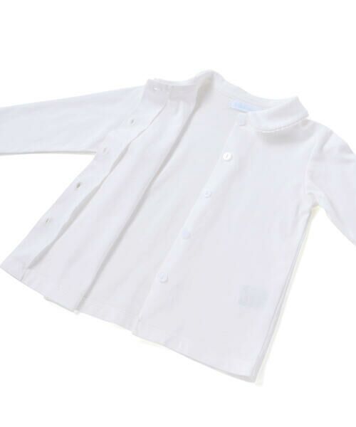 fillot de bebe reduction / フィヨ デュ ベベ ルダクティオン ベビー・キッズウエア | スムース丸襟ブラウス(70~90cm) | 詳細9