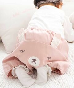 fillot de bebe reduction / フィヨ デュ ベベ ルダクティオン ベビー・キッズウエア | 【お揃い】アニマルフェイスパッチブルマ(60~90cm)