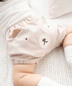 fillot de bebe reduction / フィヨ デュ ベベ ルダクティオン ベビー・キッズウエア | 【お揃い】アニマルフェイスパッチブルマ(60~90cm)