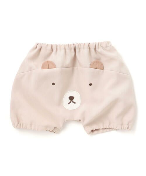 fillot de bebe reduction / フィヨ デュ ベベ ルダクティオン ベビー・キッズウエア | 【お揃い】アニマルフェイスパッチブルマ(60~90cm) | 詳細10