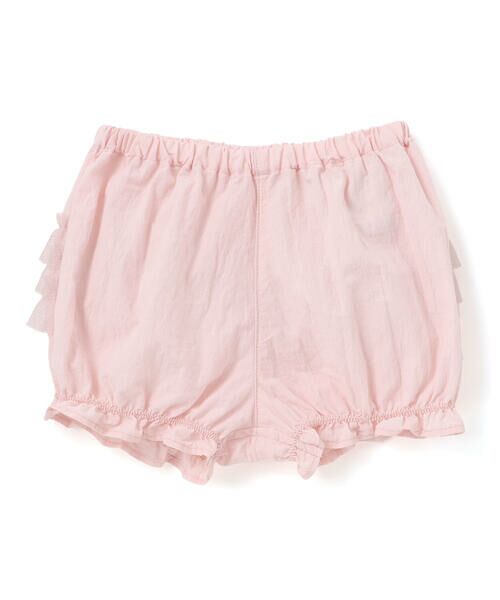 fillot de bebe reduction / フィヨ デュ ベベ ルダクティオン ベビー・キッズウエア | ブロードラメチュールフリルブルマ(60~90cm)（ピンク）