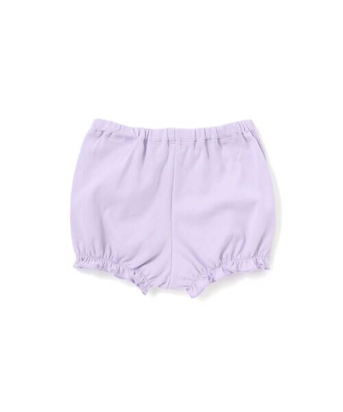 fillot de bebe reduction / フィヨ デュ ベベ ルダクティオン ベビー・キッズウエア | 【お揃い】オーガンジー花柄プリントワンピース＆スムースブルマセット(70~90cm) | 詳細13