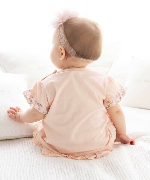 fillot de bebe reduction / フィヨ デュ ベベ ルダクティオン ベビー・キッズウエア | 天竺半袖Tシャツ＆花柄プリントブルマセット(70~90cm) | 詳細2