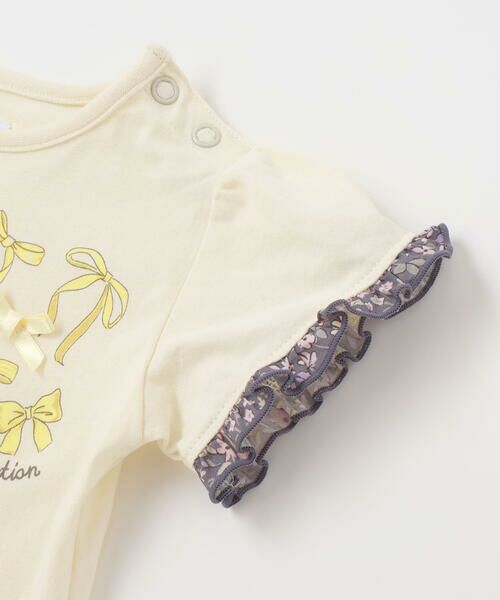 fillot de bebe reduction / フィヨ デュ ベベ ルダクティオン ベビー・キッズウエア | 天竺半袖Tシャツ＆花柄プリントブルマセット(70~90cm) | 詳細15