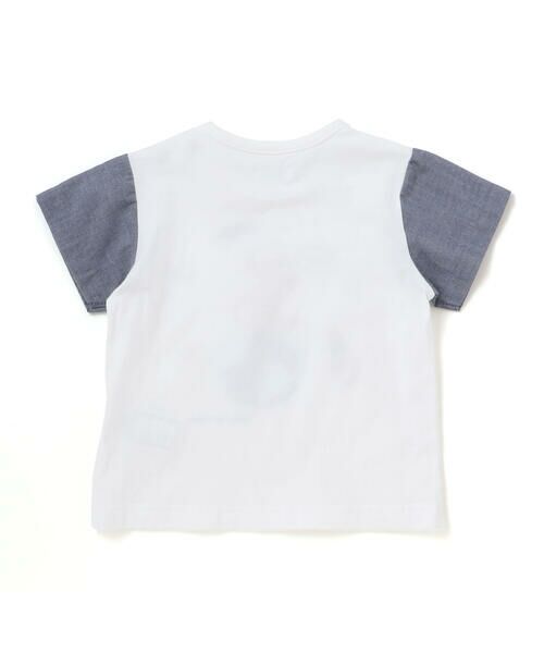 fillot de bebe reduction / フィヨ デュ ベベ ルダクティオン ベビー・キッズウエア | 天竺半袖Tシャツ&ダンガリーパンツセット(70~90cm) | 詳細2