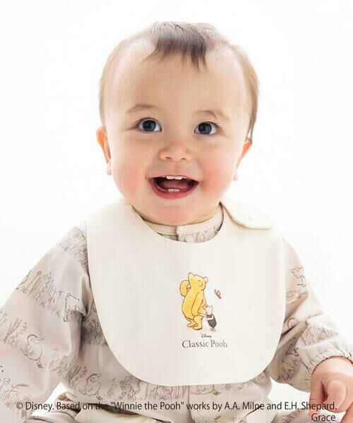 fillot de bebe reduction / フィヨ デュ ベベ ルダクティオン スタイ・ビブ | 【お揃い】【クラシックプー】スタイ（ベージュ系）